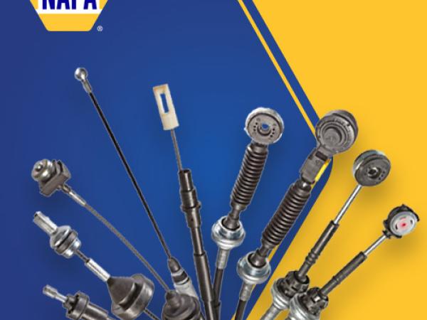 NAPA presenta su nueva gama de cables para freno, embrague, caja de cambios, acelerador y cuenta kilómetros
