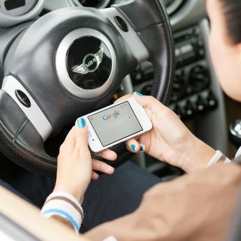 Búsqueda del automovilista español en Google.