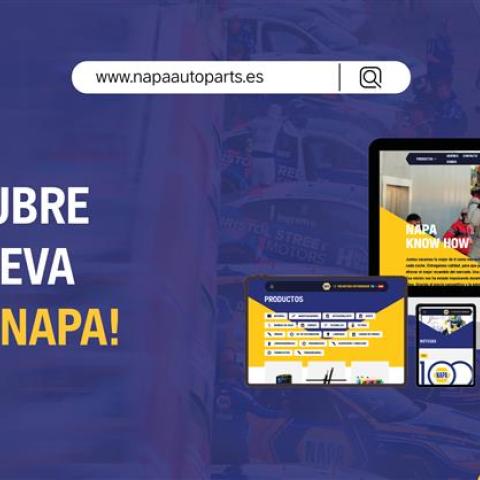 Descubre la nueva web de NAPA