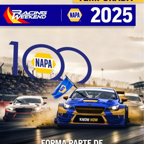 NAPA RENUEVA SU PATROCINIO DEL RACING WEEKEND