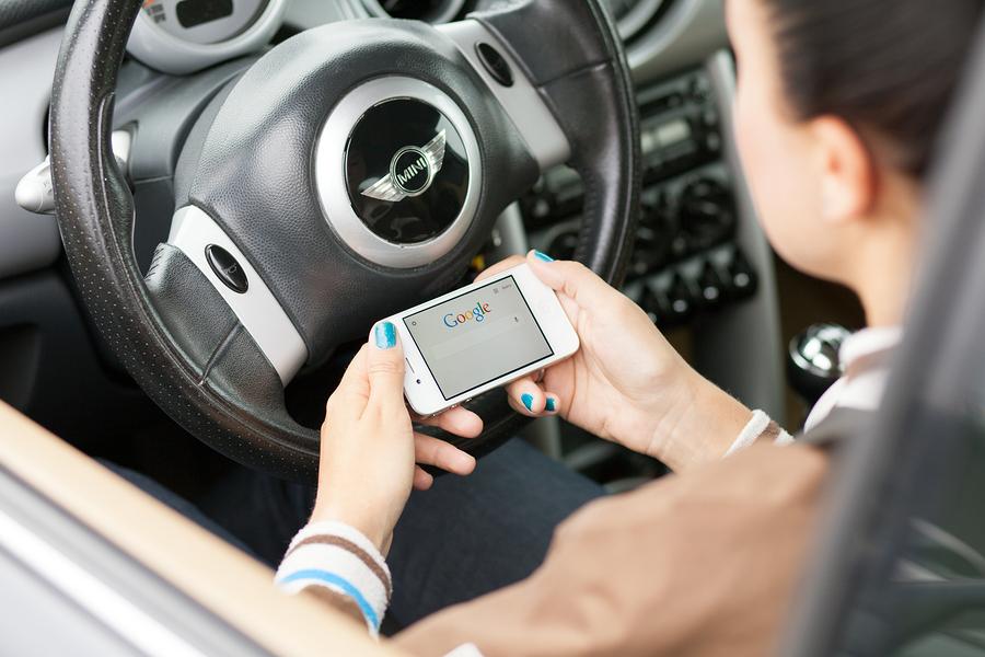 Búsqueda del automovilista español en Google.