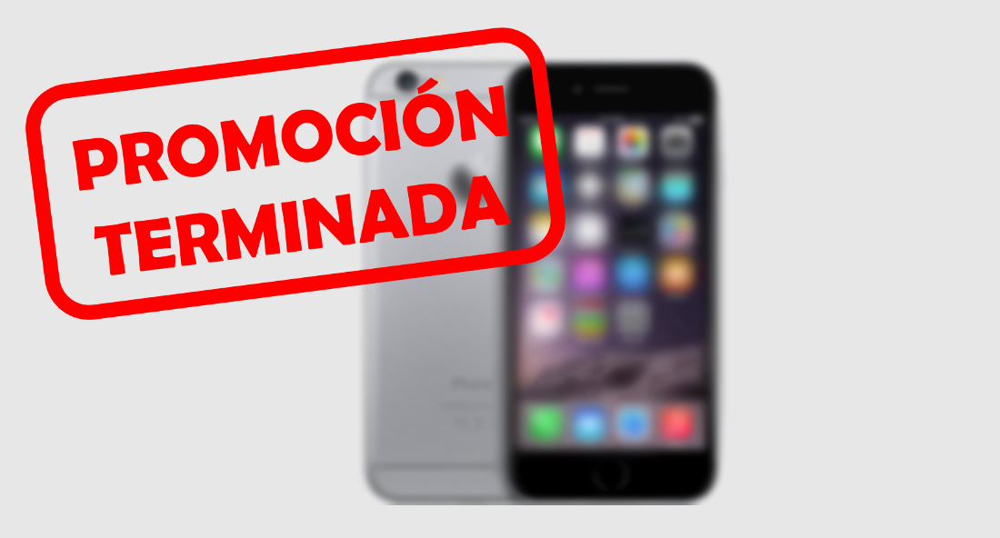 Oferta iPhone Terminada Oferta iPhone Terminada