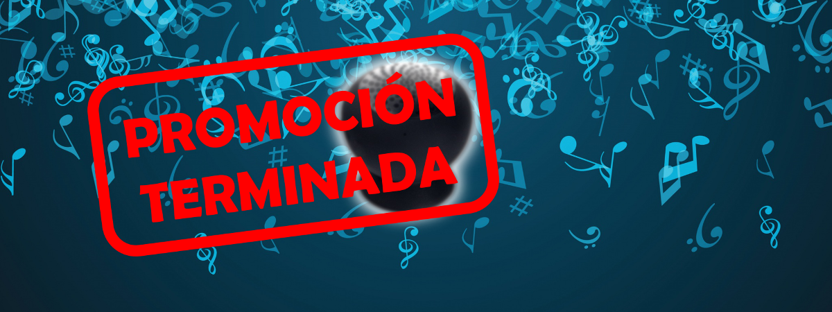 Oferta altavoz terminada Oferta altavoz terminada