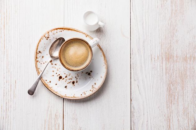 Un cafe mientras esperas en el taller