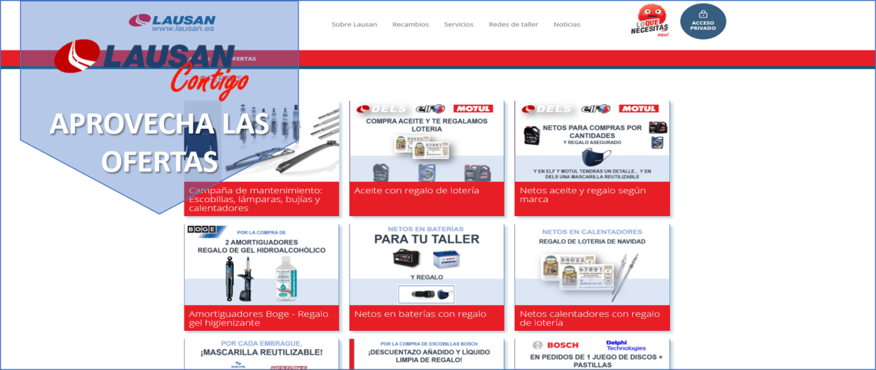 LAUSAN-OFERTAS-CLIENTES OFERTAS-LAUSAN