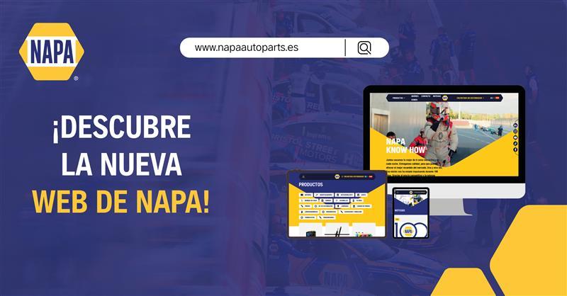 Descubre la nueva web de NAPA Descubre la nueva web de NAPA